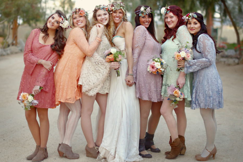 involve bridesmaids in the process